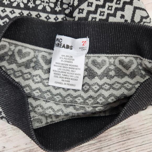 Epic Threads Girls Cable Knit Leggings Size 2t Fall Cozy - Picture 4 of 4